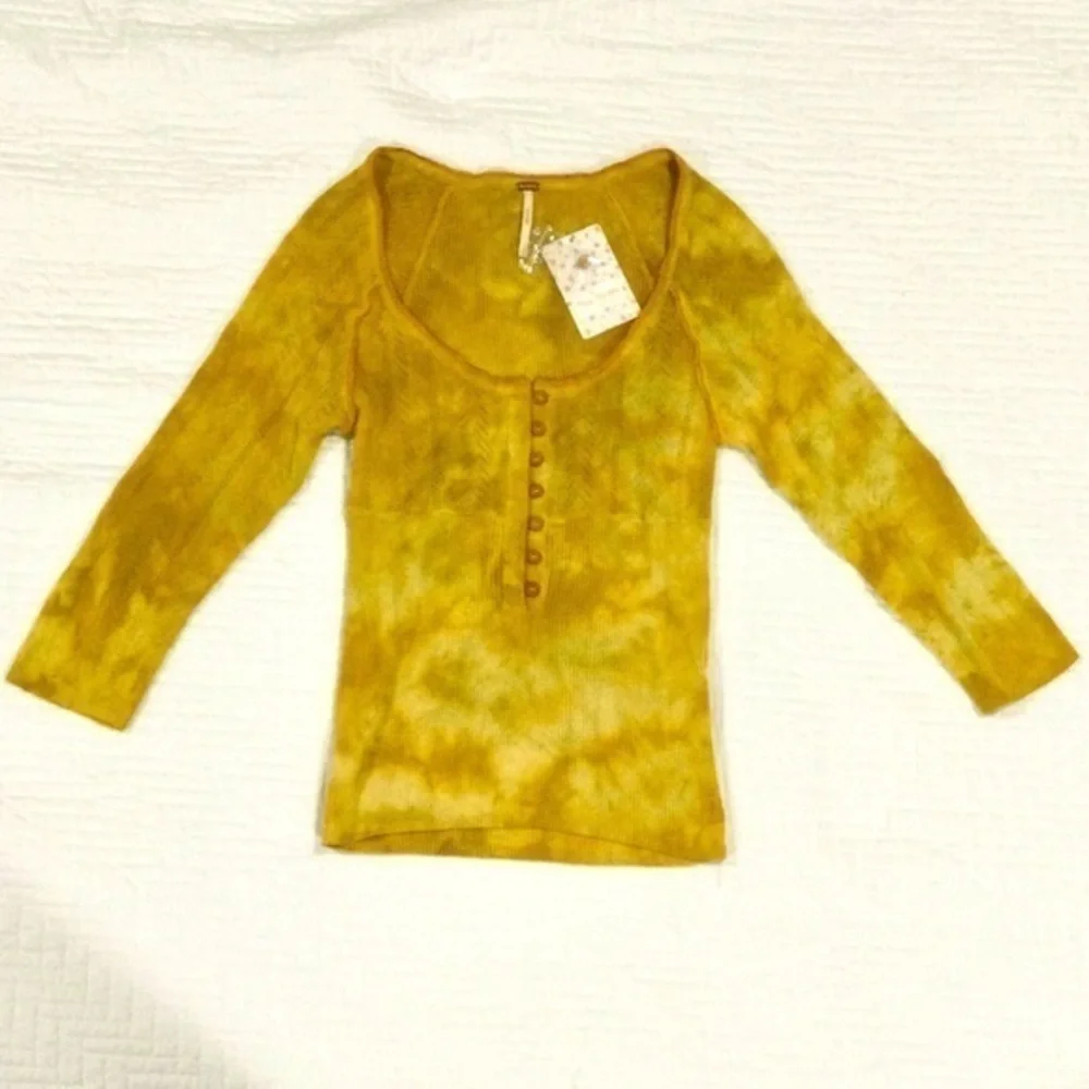 FREE PEOPLE :: TYE DYE TOP